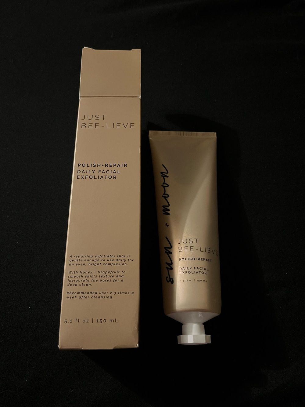 Just Bee-Lieve - Polish+Repair Daily Facial Exfoliator 5.1 fl.oz - Picture 1 of 2